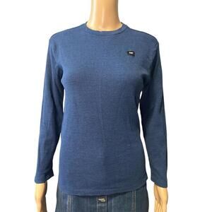 3 FOR 15 CAT Blue Long Sleeve Ribbed Top
